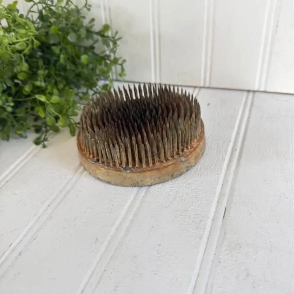 Vintage Metal Flower Frog